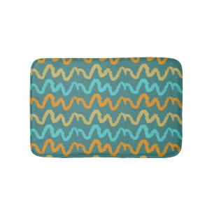 Cool Summer Pattern Bath Mat