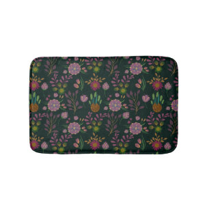 Cool Summer Pattern Bath Mat