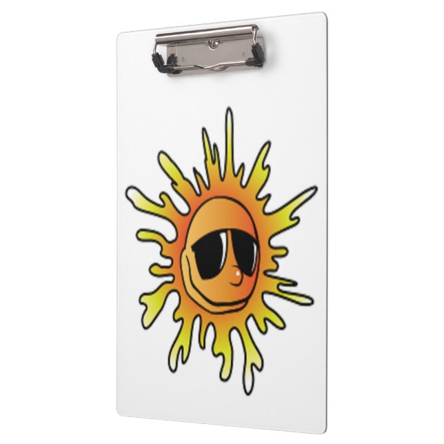 COOL SUMMER SUN CLIPBOARD (Left)