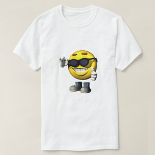 Cool Sun Face  T Shirt