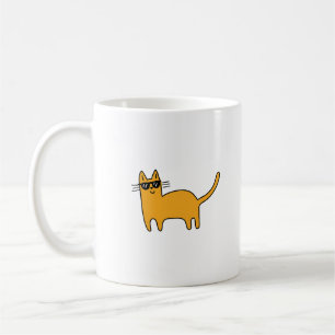 Cool Sunglasses Cat Coffee Mug