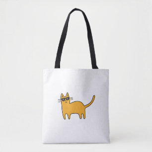 Cool Sunglasses Cat Tote Bag