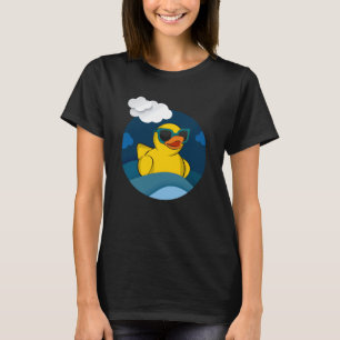 Cool Sunglasses Duck Lover Rubber Duck Summer Duck T-Shirt