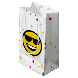 Cool Sunglasses Emoji Small Gift Bag