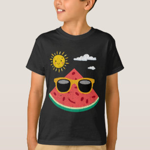 Cool Sunglasses Exotic Fruit Summer Vibes Watermel T-Shirt
