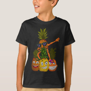 Cool Sunglasses Exotic Summer Fruit Funny Dabbing T-Shirt