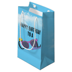Cool Sunglasses for Granddaughter's Birthday Small Gift Bag