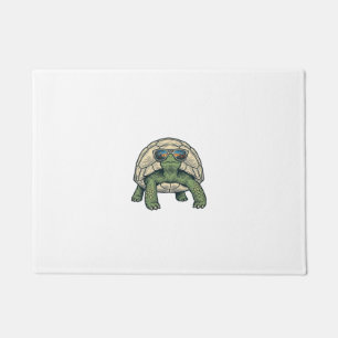 Cool Sunglasses Tortoise Vintage Vector Design_1 Doormat