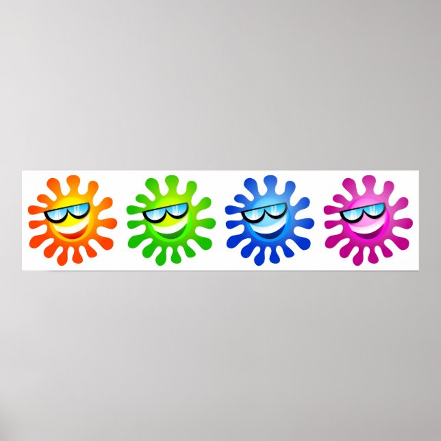 Cool Suns Poster (Front)