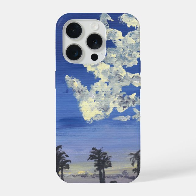 Cool Sunset Painting Phone Case (Back)