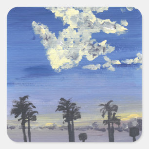 Cool Sunset Stickers