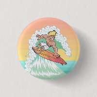 Cool Sunset Surfer