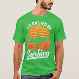 Cool Surf Art For Men Women Surfing Retro Surfer S T-Shirt