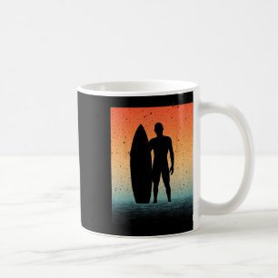 Cool Surfer Art For Men Boys Surfing Hawaiian Surf Coffee Mug