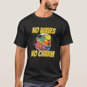 Cool Surfer Beach Summertime Vacation Surfing Boar T-Shirt