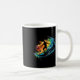 Cool Surfer Boys Graphic Men Surfing Coffee Mug