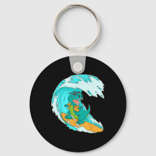 Cool Surfing Design For Men Women Surfer Surf Surf Key Ring