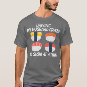 Cool Sushi For Women Mum Japanese Sashimi Seafood T-Shirt
