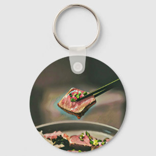 Cool sushi gift key ring