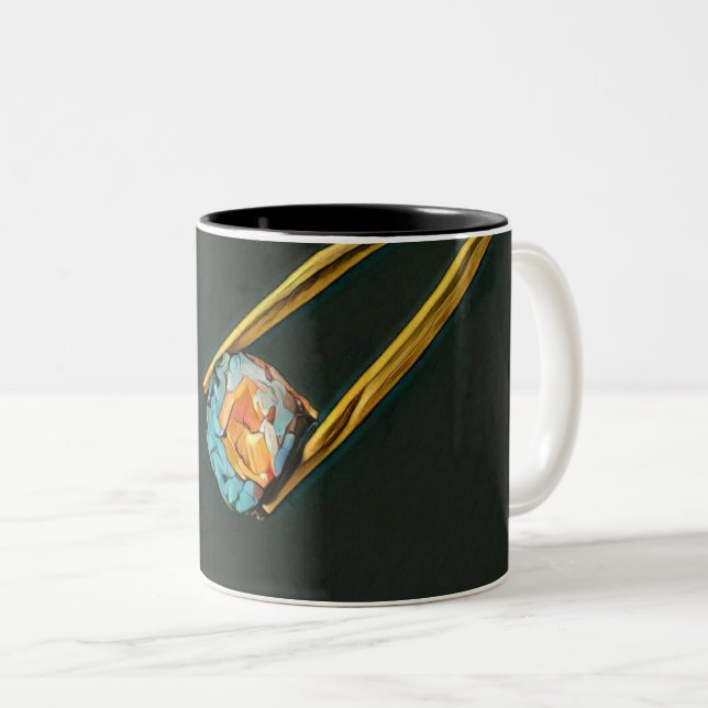 Cool sushi gift Two-Tone coffee mug (Front Right)
