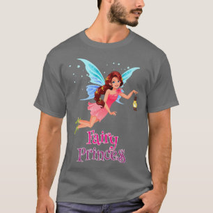 Cool Sweetest Fairy Princess Illustration Graphic T-Shirt