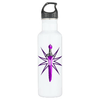 Cool Sword purple Water Bottle for kids 
