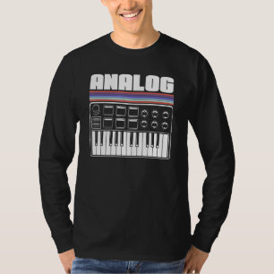 Cool Synthesizer Analogue Acid Machine Nerd Synth T-Shirt