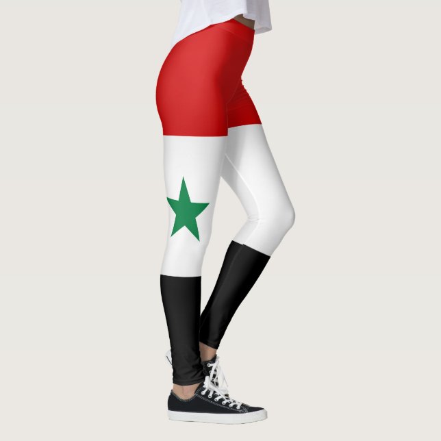 Cool Syria Flag Fashion Leggings (Right)