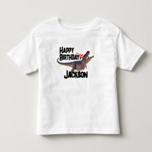 Cool T-Rex Birthday Party Toddler T-Shirt