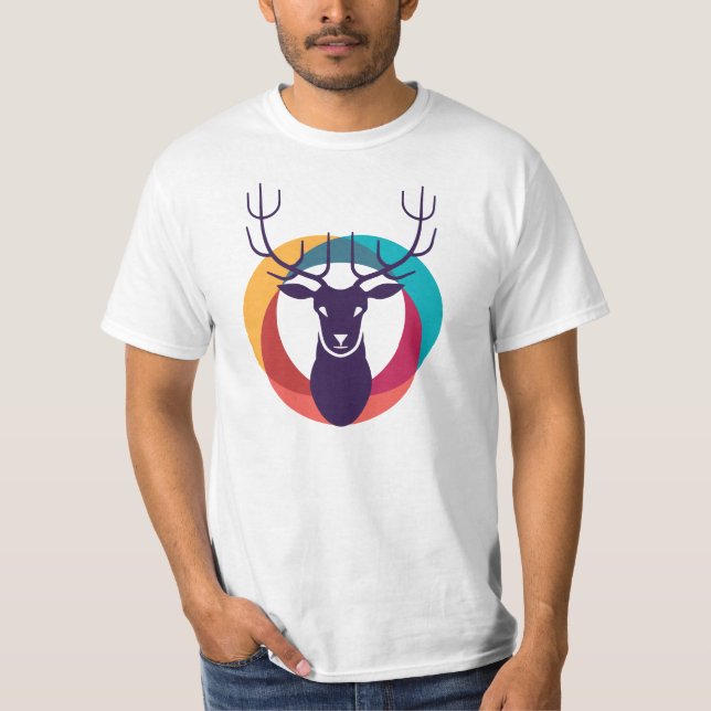 Cool T Shirts | Hipster | Deer (Front)