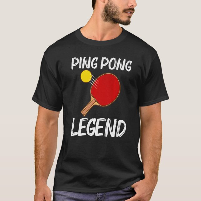 Cool Table Tennis For Men Women Ping Pong Sport Pl T-Shirt (Front)