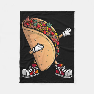 Cool Taco For Men Women Cinco De Mayo Fiesta Mexic Fleece Blanket