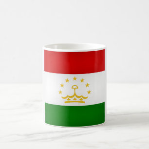 Cool Tajikistan Flag Coffee Mug