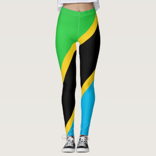 Cool Tanzania Flag Fashion Leggings