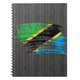 Cool Tanzanian flag design Notebook
