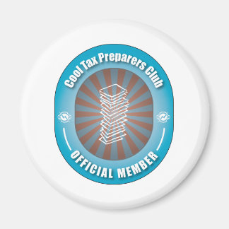 Cool Tax Preparers Club Magnet