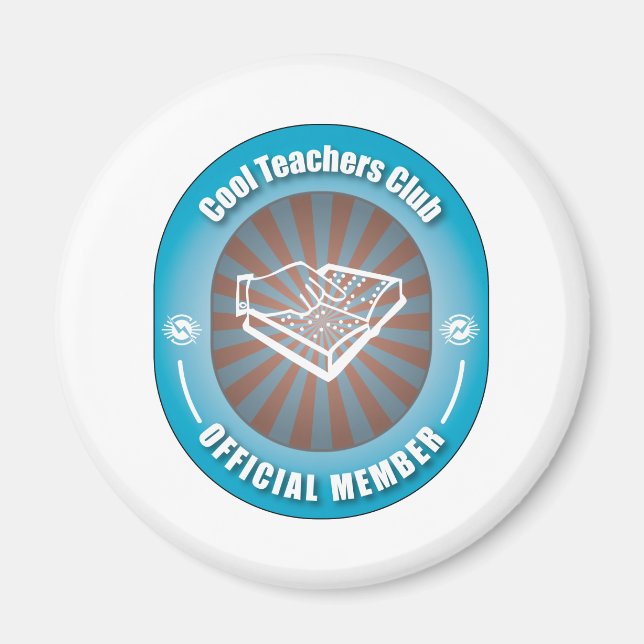 Cool Teachers Club Magnet (Front)