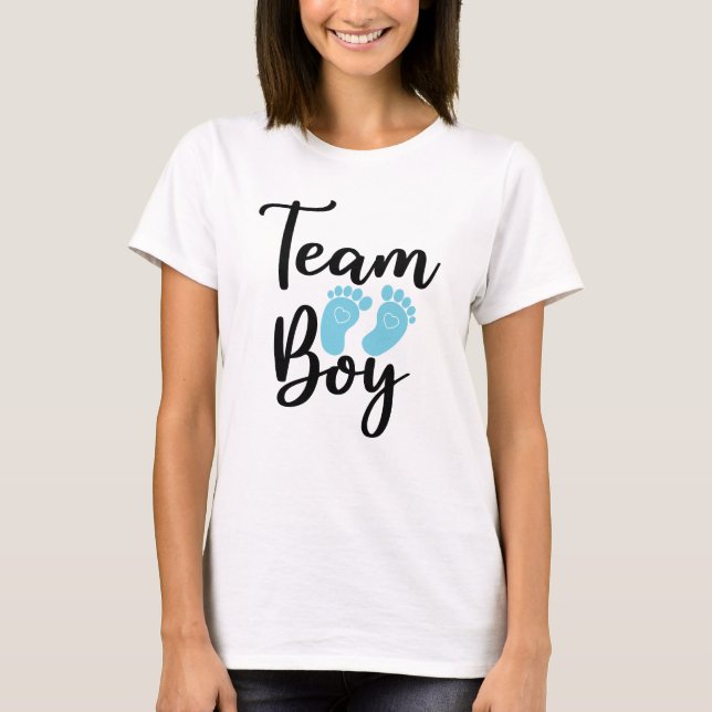 Cool team boy word art  T-Shirt (Front)