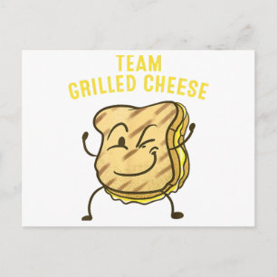 Cool Team Grilled Cheese Gift Funny Squad Toasted  Postcard
