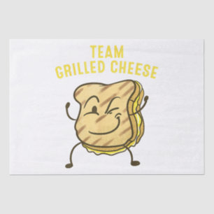 Cool Team Grilled Cheese Gift Funny Squad Toasted  Tissue Paper