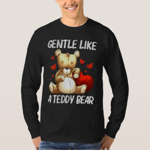 Cool Teddy Bear For Men Women Plush Stuffed Toy An T-Shirt