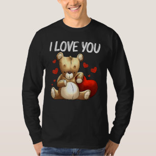 Cool Teddy Bear For Men Women Plush Stuffed Toy An T-Shirt