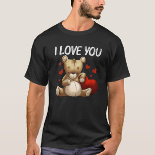 Cool Teddy Bear Gift For Men Women Plush Stuffed T T-Shirt