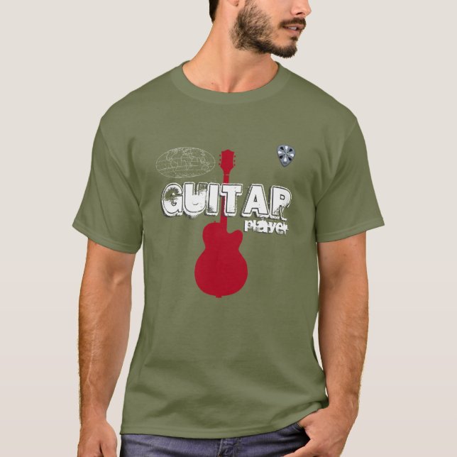 cool tee for the guitar-player (Front)