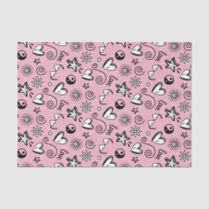 Cool Teen Love Doodle Pattern Valentine's Day Tissue Paper