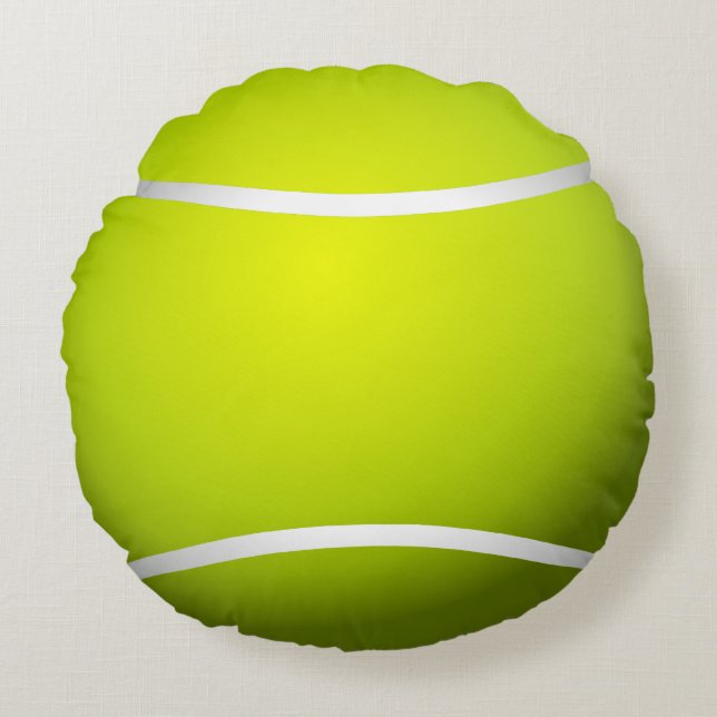 Cool Tennis Ball Round Cushion (Front)