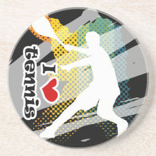 Cool tennis coasters for drinks