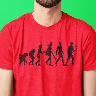 Cool Tennis evolution, adult T-Shirt