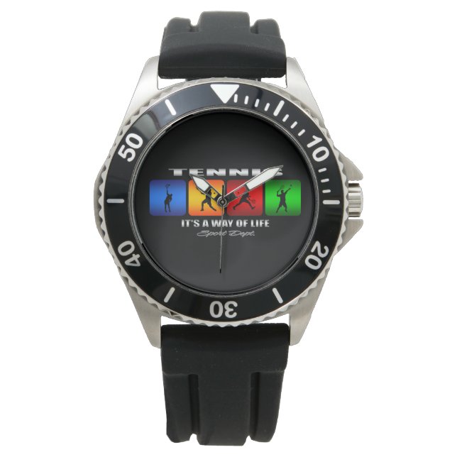 Cool Tennis It Is A Way Of Life (Male) Watch (Front)