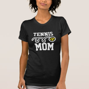 Cool tennis mum t-shirt for women